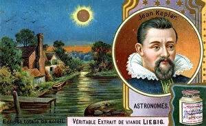 Eclipse Gallery: Johannes Kepler, German astronomer, (c1900)