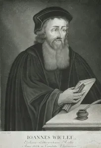 Johannes Wiclef, 18th century. Creator: Johann Simon Negges