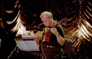 John Abercrombie, Brecon Jazz Festival, Brecon, Powys, Wales, August, 2004. Artist: Brian O Connor