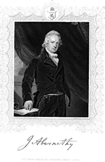 John Abernethy (1764-1831), English surgeon and physiologist. Artist: J Cochran
