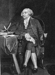 John Adams (1735-1826), second President of the USA (1797-1801)