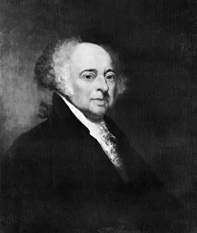 Andrews Gallery: John Adams, second President of the United States, (20th century). Artist: Eliphalet Frazer Andrews