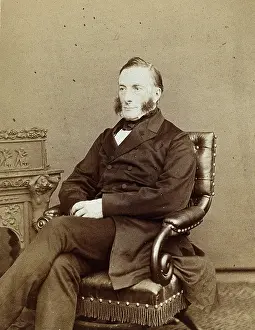 Ernest H Edwards Prints: John Addington Symonds, 1867. Creator: Ernest Edwards
