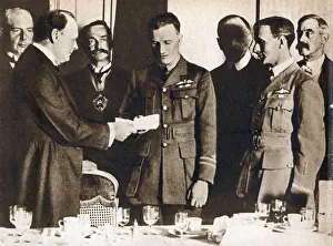Presentation Prints: John Alcock (1892-1919) and Arthur Whitten Brown (1886-1948), British aviators, 1919