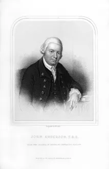 Natural Philosophy Prints: John Anderson, Scottish professor of natural philosophy, (1870). Artist: William Holl