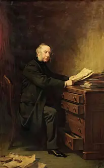 Reid George Prints: John Angus, Town Clerk, 1875. Creator: George Reid