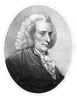 John Armstrong, 18th century Scottish physician and poet.Artist: W Ridley John Armstrong, 18th century Scottish physician and poet.Artist: W Ridley