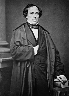 Secretary At War Prints: John B. Floyd, between 1855 and 1865. Creator: Unknown