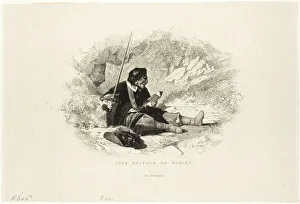 Puritan Prints: John Balfour de Burley - Les Puritains, n. d. Creator: Charles Emile Jacque