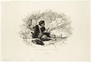 John Balfour de Burley - Les Puritains, n.d. Creator: Charles Emile Jacque