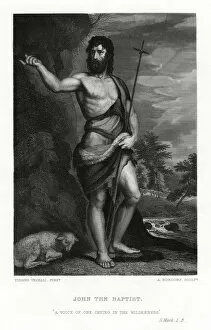 Images Dated 28th February 2006: John the Baptist, 19th century. Artist: A Rordorf
