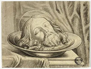 Platter Prints: John the Baptist's Head on Charger, n.d. Creator: Samuel Shelley