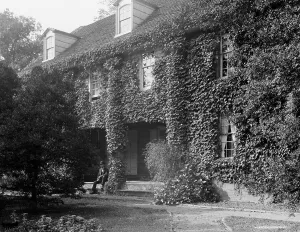 Climbing Plant Prints: John Bartram House, Philadelphia, Pa. c1908. Creator: Unknown