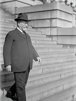 John Bassett Moore, Counselor of State Department, 1913. Creator: Harris & Ewing. John Bassett Moore, Counselor of State Department, 1913. Creator: Harris & Ewing