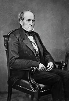 Lawmaker Gallery: John Bell of Tennessee, between 1855 and 1865. Creator: Unknown