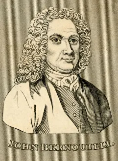 Calculus Prints: John Bernouilli, (1667-1748), 1830. Creator: Unknown