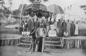 Johnston Prints: John Boko Cobham, a king of Old Calabar (Southern Nigeria), 1912. Artist: Harry Johnston