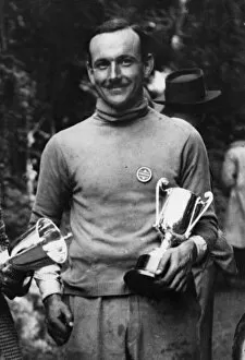 Winning Gallery: John Bolster, British racing driver. Creator: Unknown