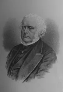 Radical Gallery: John Bright, British politican and orator, 1870s (1883)