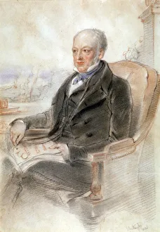 John Britten, 1848. Artist: John Hayter