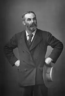 Trade Unionist Gallery: John Burns (1858-1943), English trade unionist, anti-racist, socialist and politician, 1893