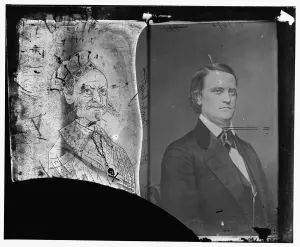 Funny Collection: John C. Breckinridge of Kentucky, 1865-1880. Creator: Unknown