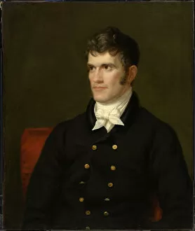 John C Calhoun Gallery: John C. Calhoun, c. 1823. Creator: Charles Bird King
