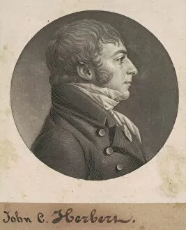 Buttons Gallery: John Carlyle Herbert, 1807. Creator: Charles Balthazar Julien Févret de Saint-Mé