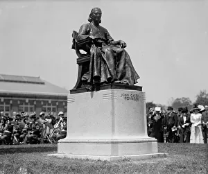 John Carroll, Statue At Georgetown University, Dedicated May 4, 1912, 1912 May 4. Creator: Harris & Ewing. John Carroll, Statue At Georgetown University, Dedicated May 4, 1912, 1912 May 4. Creator: Harris & Ewing