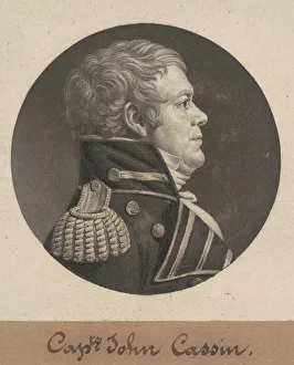 Mezzotint Prints: John Cassin, 1806. Creator: Charles Balthazar Julien Fevret de Saint-Memin