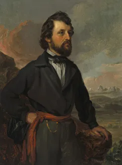 John Charles Frémont, 19th century. Creator: William Smith Jewett John Charles Frémont, 19th century. Creator: William Smith Jewett