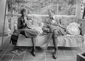 Porch Prints: John Charles Thomas, between c1915 and c1920. Creator: Bain News Service