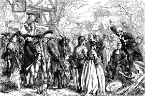 Reverend Prints: John and Charles Wesley preaching in the open air at Bristol