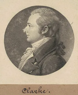 Planter Prints: John Clarke, 1808. Creator: Charles Balthazar Julien Fevret de Saint-Memin