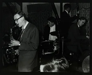 Alto Saxophonist Collection: The John Cox Trio and Derek Humble playing at the Civic Restaurant, Bristol, 1955