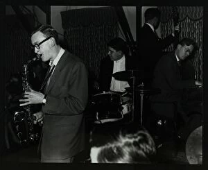 Alan Gallery: The John Cox Trio and Derek Humble playing at the Civic Restaurant, Bristol, 1955
