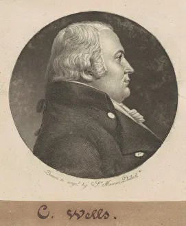John Craig Wells, 1799. Creator: Charles Balthazar Julien Fevret de Saint-Memin