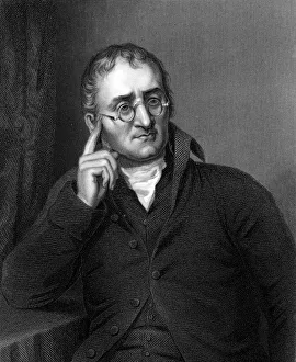Eyesight Collection: John Dalton, English chemist, c1860