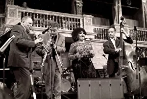 John Dankworth, Tim Garland, Cleo Laine and Alec Dankworth, The Globe, London, 2000