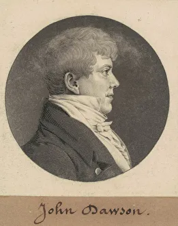 Charles B J Fevret Prints: John Dawson, 1809. Creator: Charles Balthazar Julien Fevret de Saint-Memin