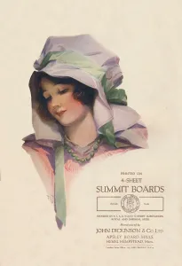 Modesty Prints: John Dickinson & Co. Ltd. picture, 1919. Artist: HT
