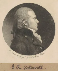 Merchant Prints: John Edwards Caldwell, 1799. Creator: Charles Balthazar Julien Fé