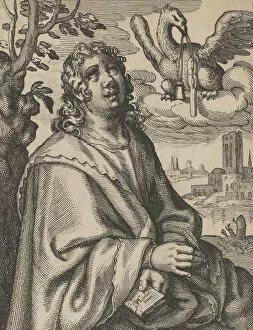 Visscher Gallery: John, from The Four Evangelists, 1610-20. Creator: Petrus Feddes