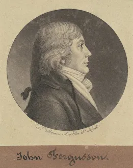 John Ferguson, 1797. Creator: Charles Balthazar Julien Fevret de Saint-Memin