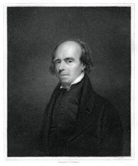Draughtsman Gallery: John Flaxman, British designer, draughtsman and sculptor, (1833).Artist: R Woodman