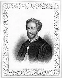 Images Dated 3rd March 2006: John Fletcher, early 17th century English playwright, early 19th century