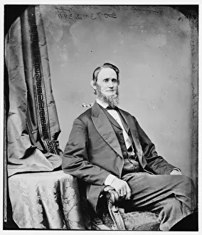 Lieutenant Governor Prints: John Francis Lewis of Virginia, between 1860 and 1875. Creator: Unknown