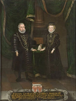 John George Gallery: John George (1525-1598), Elector of Brandenburg and Sabina of Brandenburg-Ansbach (1529-1575), Elect