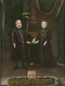 Brandenburg Prints: John George (1525-1598), Elector of Brandenburg and Sabina of Brandenburg-Ansbach (1529-1575)
