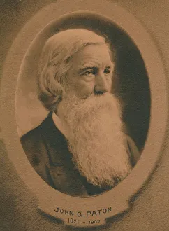 Paton Prints: John Gibson Paton (1824-1907), Scottish born Protestant missionary, c1910s